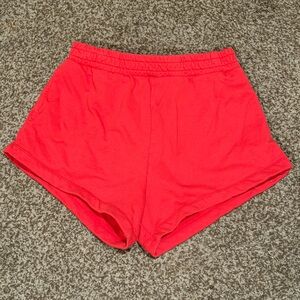 Daily Drills Bold Red Super Shorts - M/L
